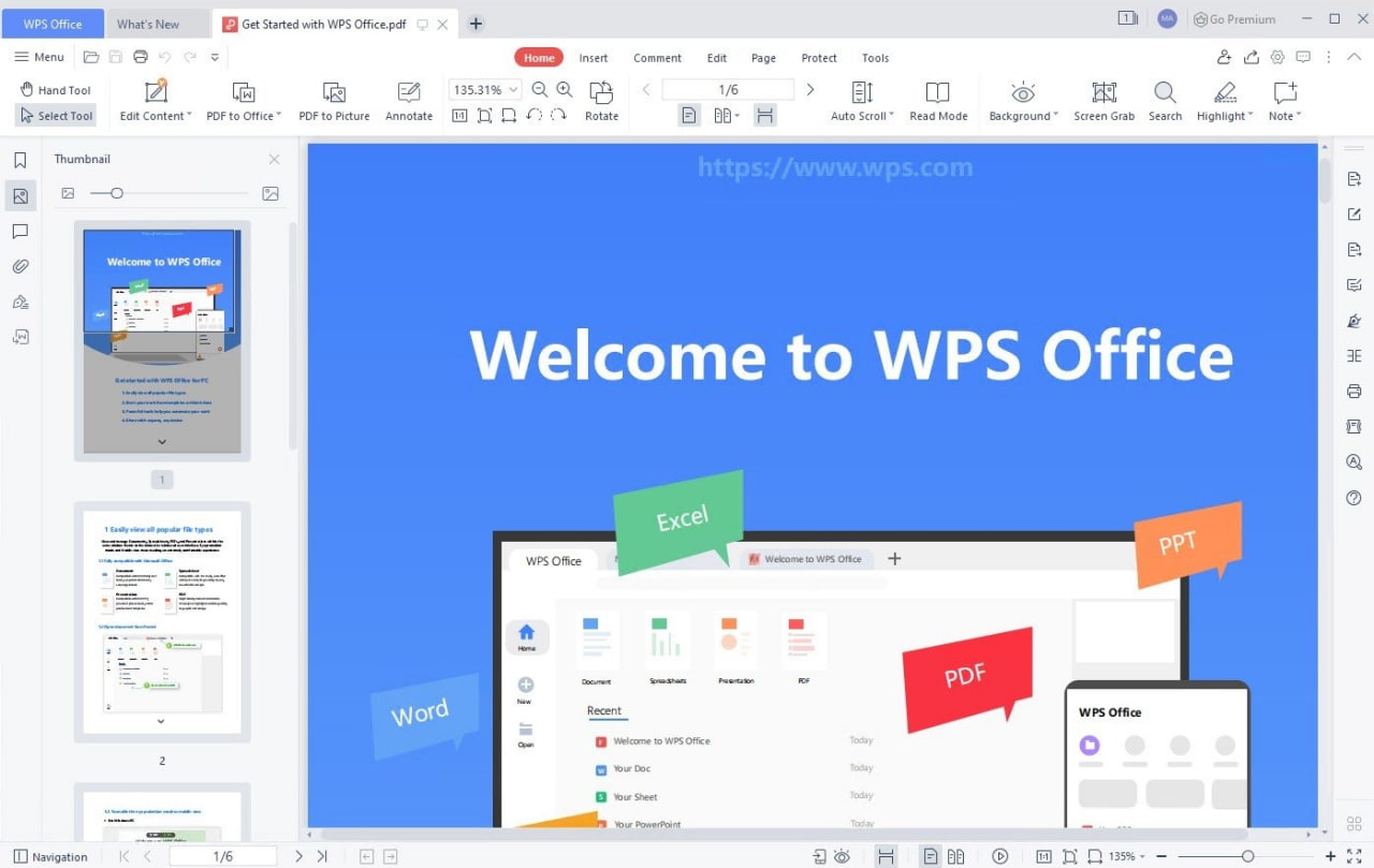 WPS Office图表类型选择